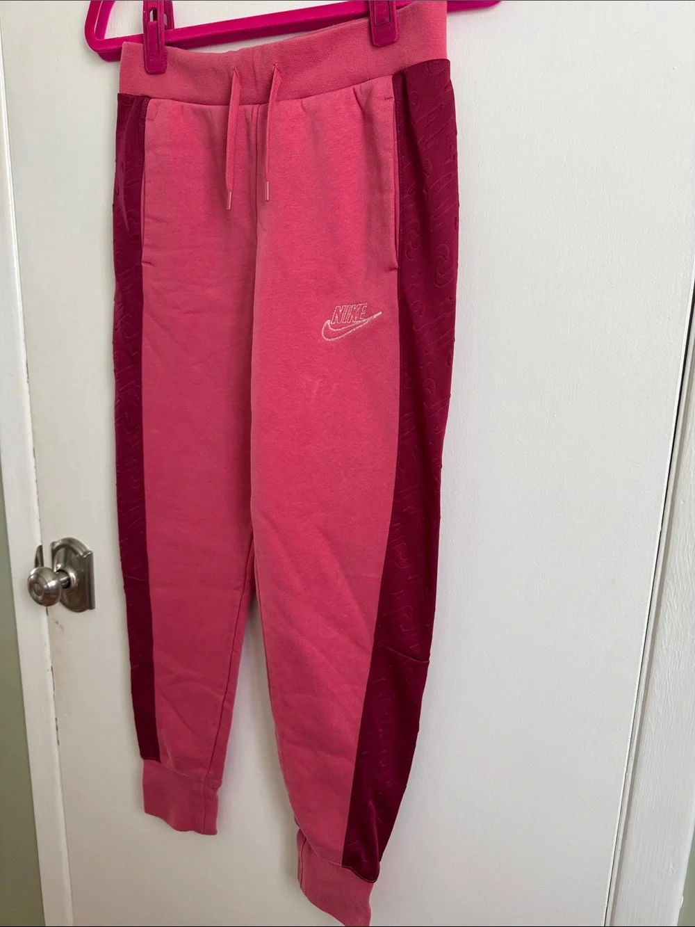 Nike Girls Two-Tone Jogger Sweatpants